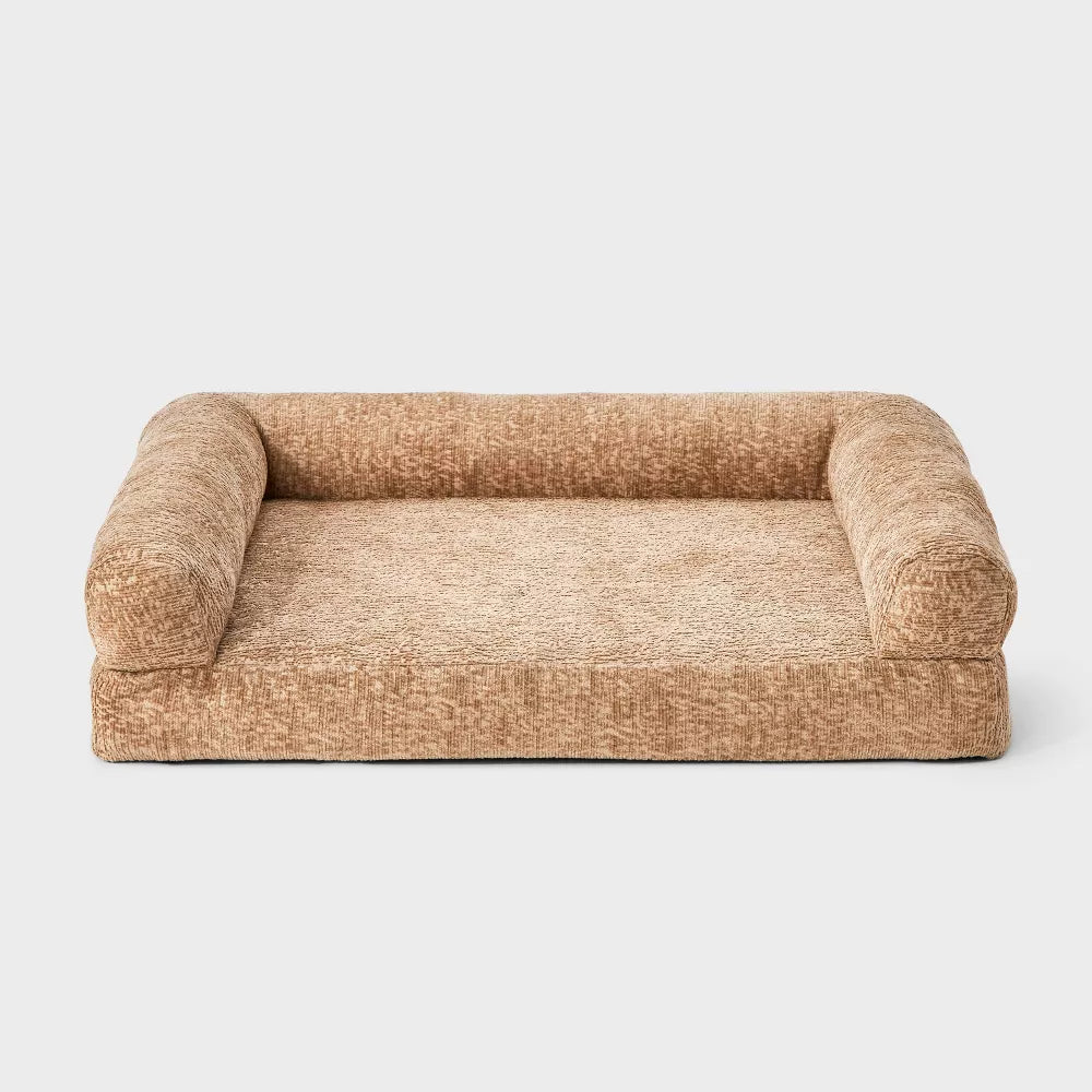 3-Sided U Shape Bolster Medium Dog Rest Bed