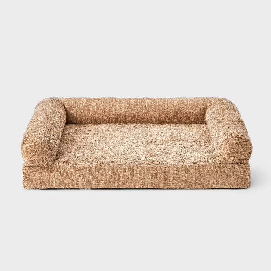 3-Sided U Shape Bolster Medium Dog Rest Bed