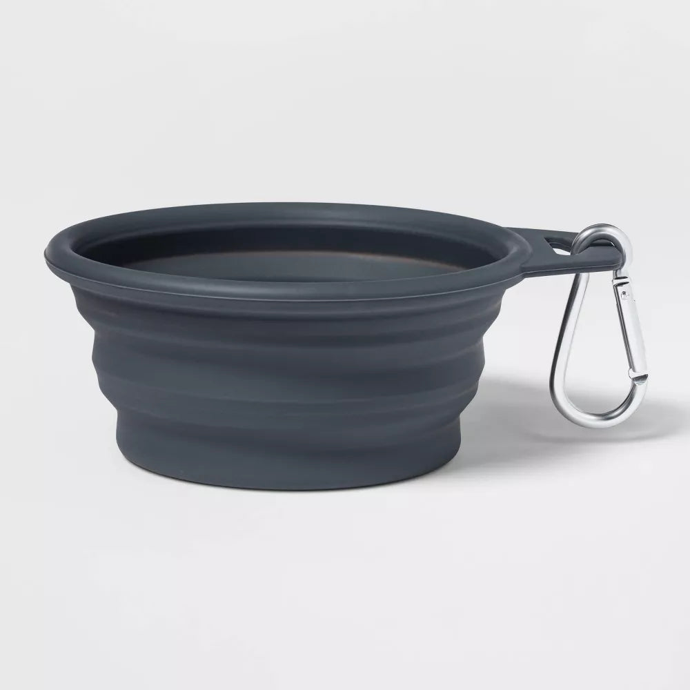 Portable Collapsible Pet Feeding Bowl