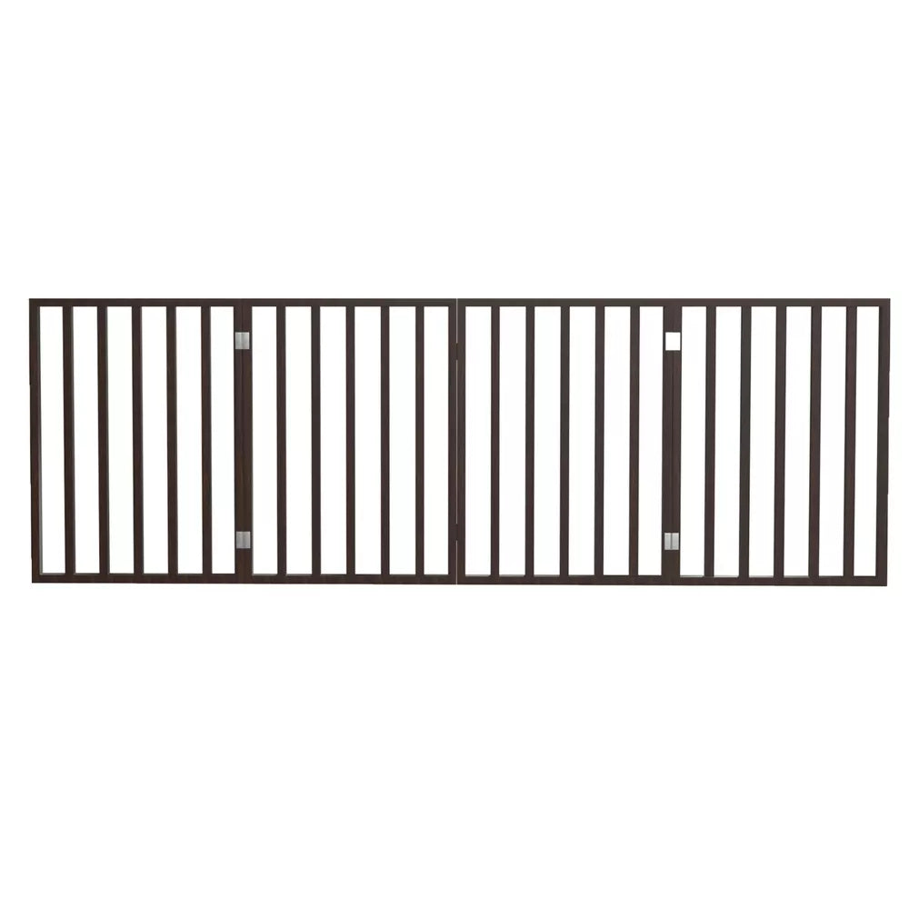 4-Panel Freestanding Foldable Indoor Pet Fence
