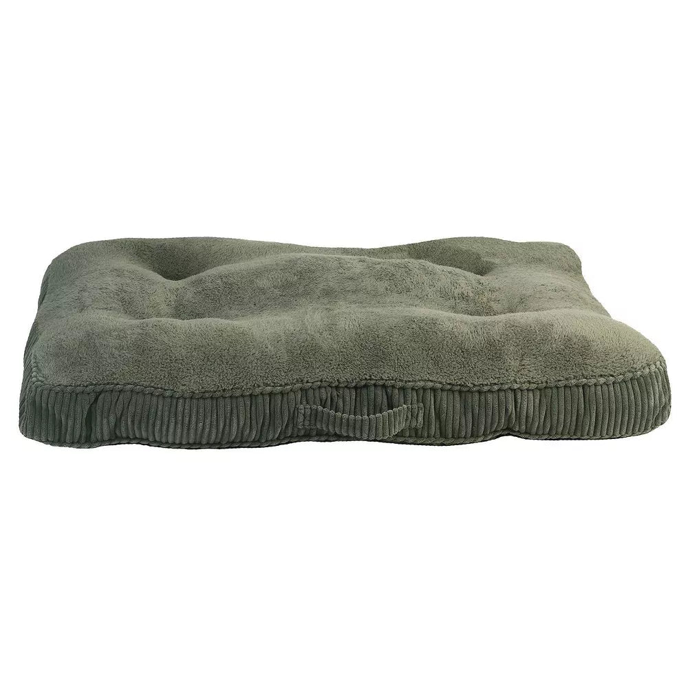 Tufted Extra Large Dog Mat Bed With Carry Handle